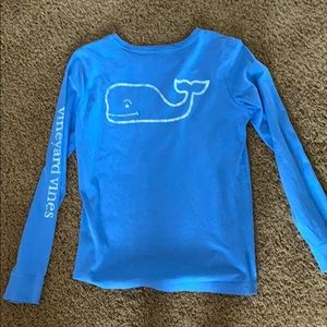 Blue Vineyard Vines Ling Sleeve Shirt